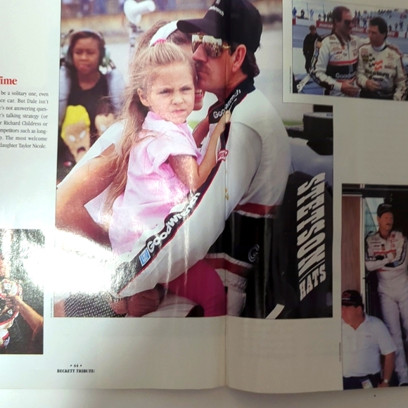 Beckett Tribute Magazine Issue 10 Dale Earnhardt NASCAR Chevrolet Racing 1995 - Picture 9 of 12